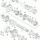 LT A500X,XZ Трансмиссия 2