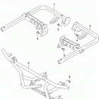 LT A500X,XZ Подножки