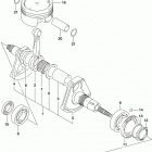 LT A750XP,Z Коленвал
