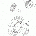 LT A750X,Z Муфта стартера