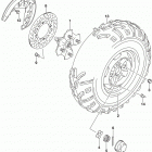 LT A750XP,Z Переднее колесо