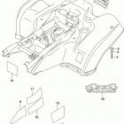 LT A500XP,Z Rear fender (lt-a500xpl5 p33)