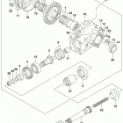 LT F400F Редуктор задний