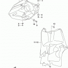LT F400F Фара головного света
