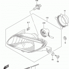 LT A500X,XZ Headlamp (lt-a500xl5 p33)