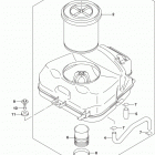 LT A500X,XZ Воздухозаборник