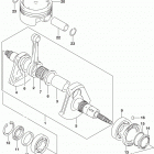 LT A500XP,Z Коленвал