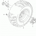 LT A750XP,Z Rh rear wheel