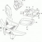 LT A750X,Z Front grille (lt-a750xl5 p28)