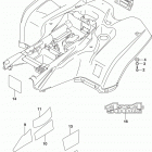 LT A500XP,Z Rear fender (lt-a500xpl5 p28)