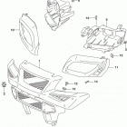 LT A500X,XZ Front grille (lt-a500xl5 p33)
