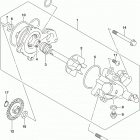 LT A750X,Z Водяной насос