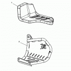 RAPTOR 700R SE YFM70RSSHB Alternate footrest