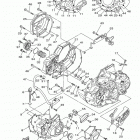 YFZ450 YFZ45YSXHL Крышка картера двигателя