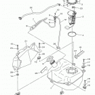 KODIAK 700 4WD HUNTER YFM70KDHHH Топливный бак