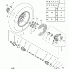 KODIAK 700 EPS 4WD SE YFM70KPSHL Переднее колесо 2