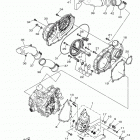 GRIZZLY EPS 4WD SE YFM70GPSHS Крышка картера двигателя