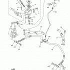YFZ450 YFZ45YSXHL Главный тормозной цилиндр