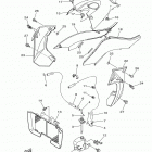 YFZ450 YFZ45YSXHL Боковые обтекатели