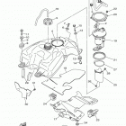 RAPTOR 700R SE YFM70RSSHB Топливный бак