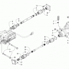 HDX 500 XT BLACK Вал привода