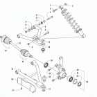 PROWLER 500 RED Передняя подвеска