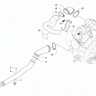 700 HDX XT RED Case  /  belt cooling assembly