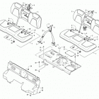 HDX 700 CREW XT RED Сидение
