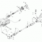 700 HDX XT RED Вал привода