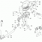 PROWLER 1000 XT RED Воздухозаборник