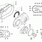 WILDCAT 4X Крышка сцепления