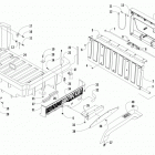 PROWLER 700 XT EPS Cargo box and tailgate assembly