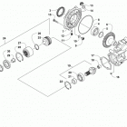 PROWLER 1000 XT RED Задний привод редуктор