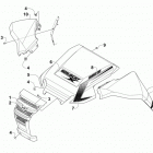 WILDCAT 4X WHITE Front panel assembly