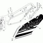 WILDCAT 4X LTD WHITE Rear door assembly