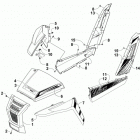 WILDCAT TRAIL LIMITED WHITE Front and side panel assemblies