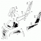 WILDCAT SPORT LIMITED WHITE Front and side panel assemblies