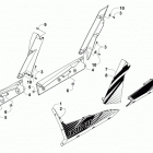 WILDCAT 4X WHITE Side panel assembly