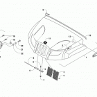 UTV500 Hood and headlight assembly