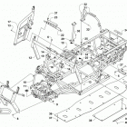 UTV700 Frame and related parts (vin no. 4uf15mpv3ft310268...