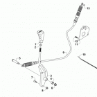 WILDCAT TRAIL XT L7e GREEN Shifter assembly