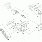 UTV500 Задняя подвеска