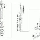WILDCAT TRAIL RED Передний амортизатор