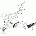WILDCAT X BLUE Front and side panel assemblies
