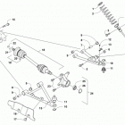 UTV500 Передняя подвеска