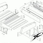 500S Cargo box and tailgate assembly