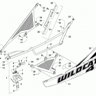 WILDCAT 4X WHITE Front door assembly