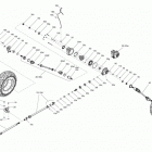 Commander - Commander Max 07- drive system, front - all models
