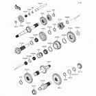 MULE PRO-DXT EPS LE (KAF1000-CHF) Трансмиссия
