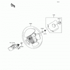 MULE PRO-DXT EPS LE (KAF1000-CHF) Рулевое колесо